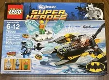 LEGO DC Super Heroes Arctic Batman vs Mr Freeze Aquaman on Ice Set 76000 New