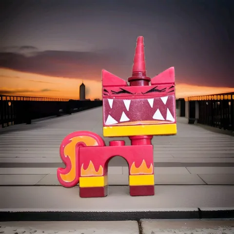 Lego The Lego Movie  70817 Supper Angry Kitty Figure