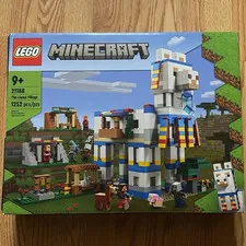 LEGO Minecraft The Llama Village 21188 Complete Set 1252 pcs w/ Instructions