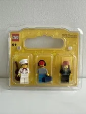 Lego 3 General Store #910031 Mini Figures / Chief, Customer, male