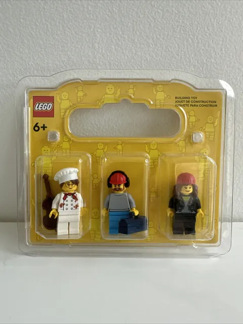 Lego 3 General Store #910031 Mini Figures / Chief, Customer, male
