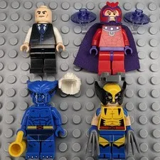 Lego Marvel Super Heroes X-Men Minifigures Lot