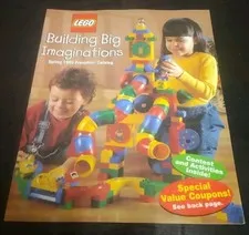 ⭐Lego Building Big Imaginations 1999 Magazine Catalog⭐