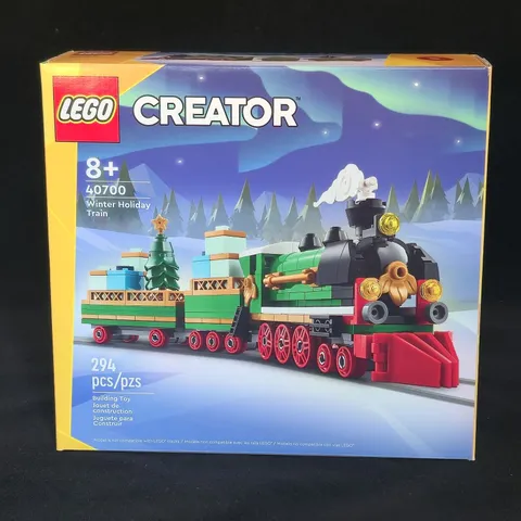 LEGO 40700: Creator - Winter Holiday Train - NEW IB Retired GWP