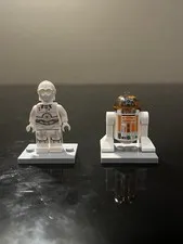 Lego Star wars K-3P0 and R3-A2 from set 75098 Assault on Hoth