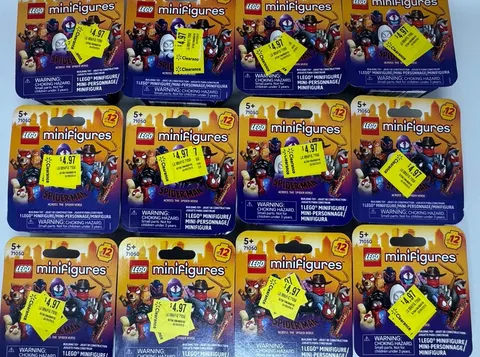 Lot of 12 LEGO Spider-Man Across The Spider-Verse 71050 Blind Boxes New Sealed