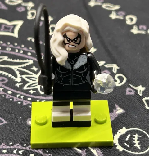 Lego Black Cat Minifigure sh0715 76178 Marvel Super Heroes NEW