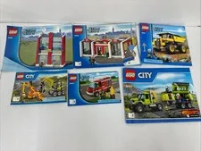 LEGO Instructions Directions Manuals Lot - City