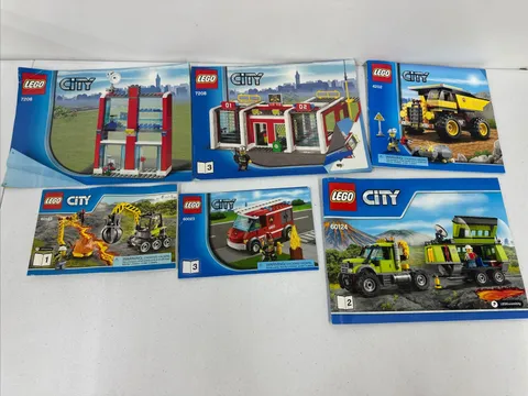 LEGO Instructions Directions Manuals Lot - City