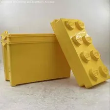 2 Lego Storage Containers