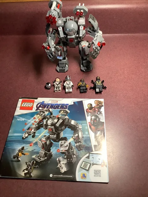LEGO Super Heroes: War Machine Buster (76124) Complete With Manual No Box