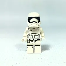 LEGO 2019 STAR WARS SW0905 FIRST ORDER STORMTROOPER POINTED MOUTH MINI FIGURE