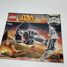 LEGO Instruction 75082 Star Wars Rebels TIE Advanced Prototype Manual Only