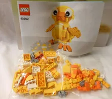 LEGO 40202 Seasonal Easter YELLOW Chick PACKAGE AND DIRECTIONS 2016 NO BOX