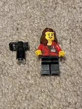 Lego Press Woman / Reporter 75912 Speed Champions Minifigure