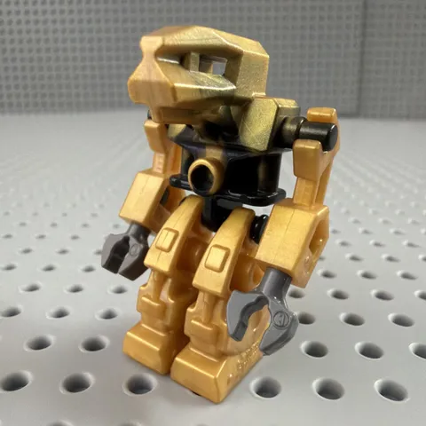 LEGO Meca One Minifigure EXO-FORCE Mech Gold exf012