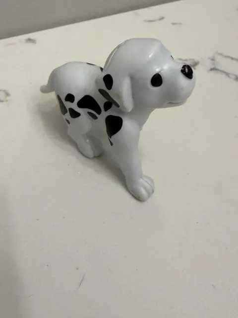 LEGO White Dog Puppy Dalmatian Replacement DUPLO FIGURE