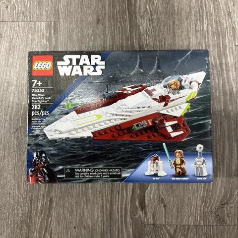 LEGO Star Wars Obi-Wan Kenobi's Jedi Starfighter 75333 Sealed New 282 Pieces