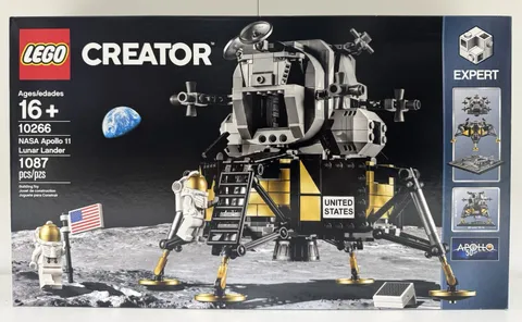 LEGO Creator NASA Apollo 11 Lunar Lander 10266 1087 pcs 16+ Box