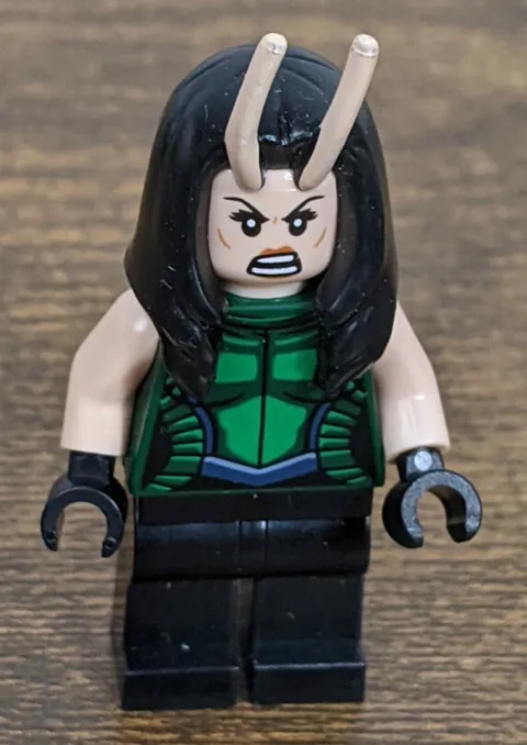 LEGO Marvel Mantis Minifigure – Guardians of the Galaxy – Green Outfit & Antenna