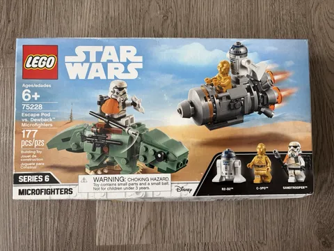LEGO Star Wars: Escape Pod vs. Dewback Microfighters (75228)