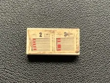 LEGO PART 3069PB0075 WHITE TILE 1X2 WITH CALENDAR STICKER 6364 PARAMEDIC UNIT
