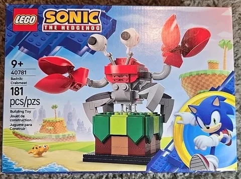 Lego 40781 Badnik Crabmeat VIP Sealed in Mint Box Lego Insiders DEAL!  HTF