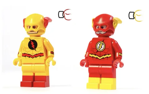 LEGO DC Comics Flash Upgrade Custom Minifigure By Excelsior & Pickle