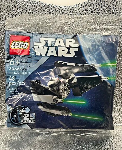 LEGO Star Wars TIE Interceptor 30685 Polybag 48pc Ages 6+ 25 Years