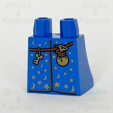 LEGO Castle Blue Wizard Robe Minifigure Skirt Part Pouch BAM 2022 36036pb036