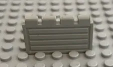 LEGO Classic Light Gray 2x4 Train Gate Hinged Part 2873