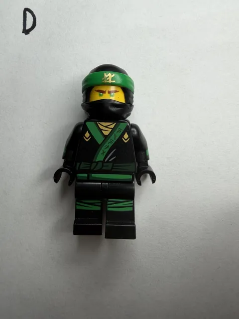 LEGO Ninjago Movie Lloyd green ninja minifigure 70618 70613 70656 70612