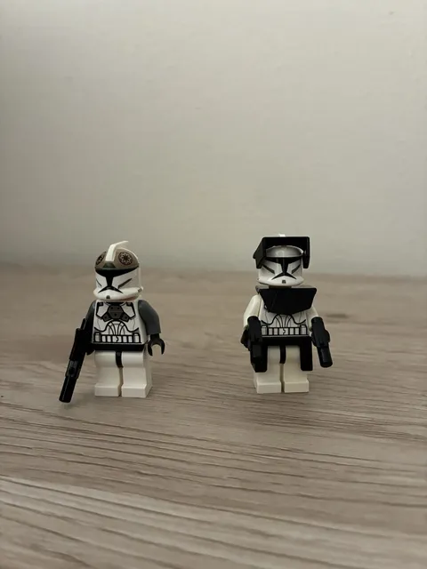 Lego Star Wars Phase 1 Clone Commander Clone Gunner 