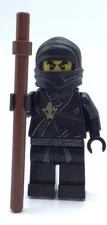 LEGO - Cole - The Golden Weapons 2011 NINJAGO Minifigure w/ staff NEW & MINT