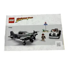 LEGO Indiana Jones 77012 Instruction Manual Booklet Book Only