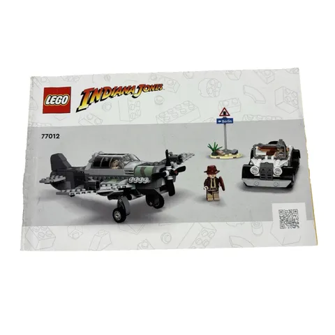 LEGO Indiana Jones 77012 Instruction Manual Booklet Book Only