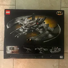 LEGO 1989 Batwing 76161 DC Batman 2363pcs Wall Mountable Set 18+