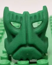 Lego Bionicle Green Rubber Krana Mask Vu Part # 42042vu