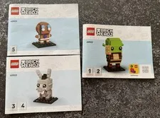 40923 LEGO INSTRUCTION BOOKS ONLY manuals for BrickHeadz Shrek