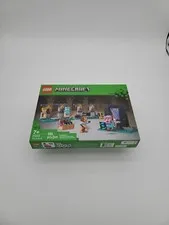 Lego Minecraft 21252 The Armory Building Set Alex And Armorsmith 2024 Release