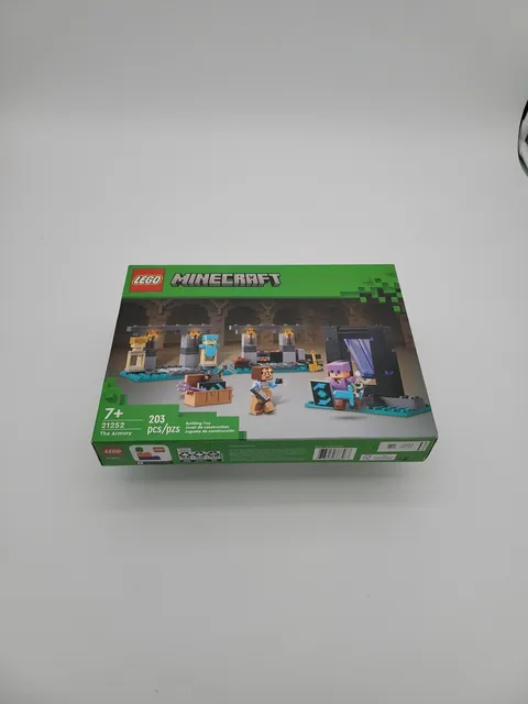 Lego Minecraft 21252 The Armory Building Set Alex And Armorsmith 2024 Release