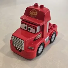 LEGO DUPLO Disney Pixar Cars Mack Rust-eze Truck #95 Lightning McQueen Vehicle