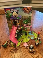 Lego 41422 Friends Panda Jungle Tree House 100% Complete w/Manual No Box READ