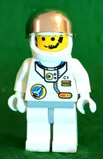 Lego Spaceport Astronaut C1 Figure Only, Loose!