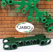 (S13/10/9) LEGO Technic 50898 Axle Pin Connector 2 x 7 Axle Connector Green