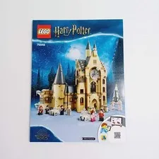 Harry Potter  (75948) LEGO Instructions Manual ONLY Clock Like New