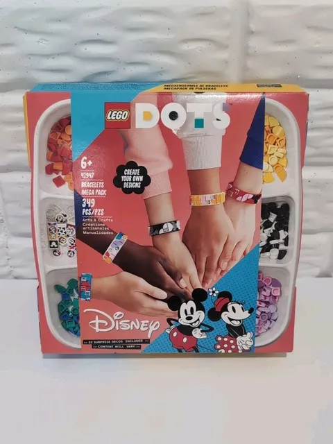 LEGO Disney DOTS 41947 Mickey & Friends Bracelets Mega NEW Plus Extra Mega Pack