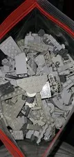 LEGO gallon bag Gray Bulk  unique unusual pieces GRAY lot
