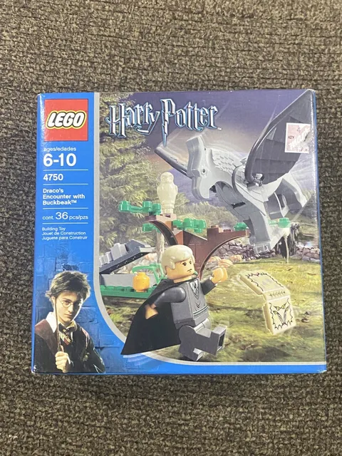 Lego Harry Potter - Draco's Encounter with Buckbeak - 4750 - Factory Sealed