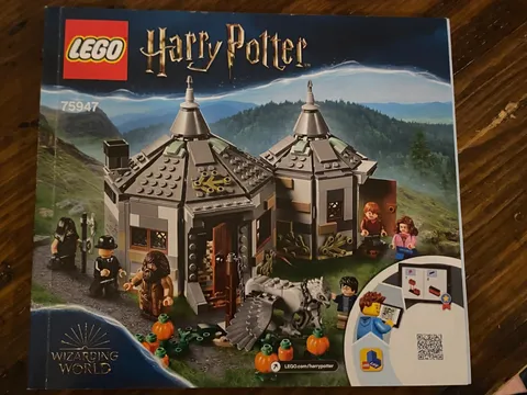 Lego Harry Potter HAGRID'S HUT BUCKBEAK'S RESCUE 75947 *INSTRUCTIONS ONLY*